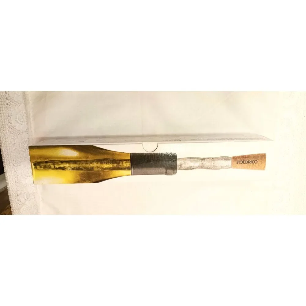 NWB Corkcicle wine chiller, ice .wine bottle cork,  accessory